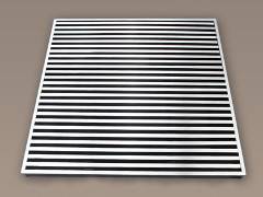 Linear floor grilles MADEL